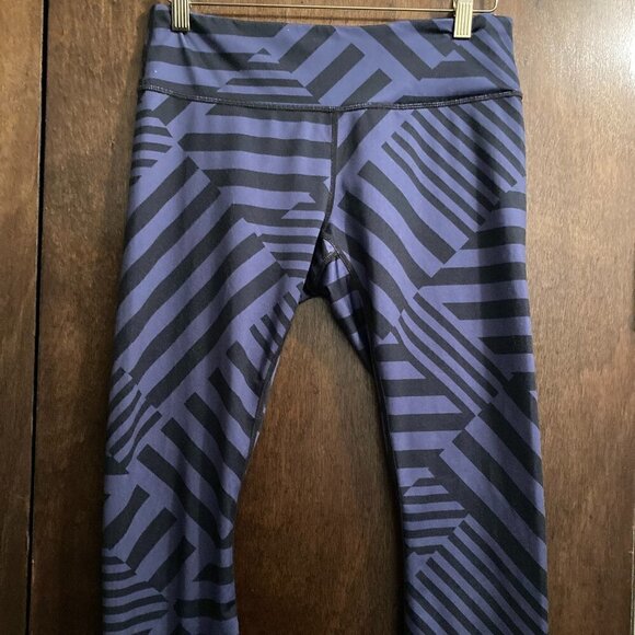 Reebok Pants - Reebok purple black yoga pants